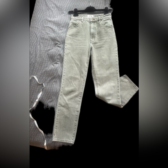 ROLLA’S DUSTERS HIGH RISE SLIM FIT JEANS — SIZE 26 GREEN - Picture 7 of 14